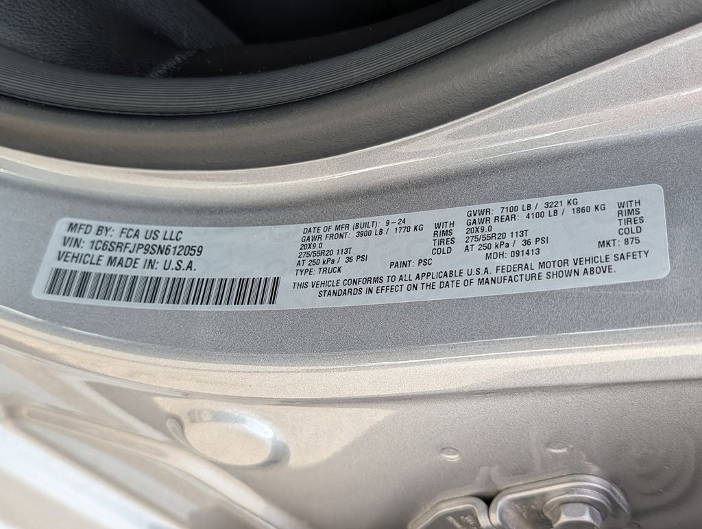 2025 RAM 1500 Laramie