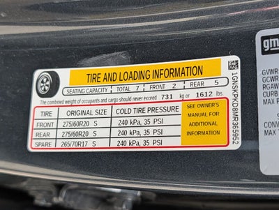 2021 Chevrolet Tahoe Z71