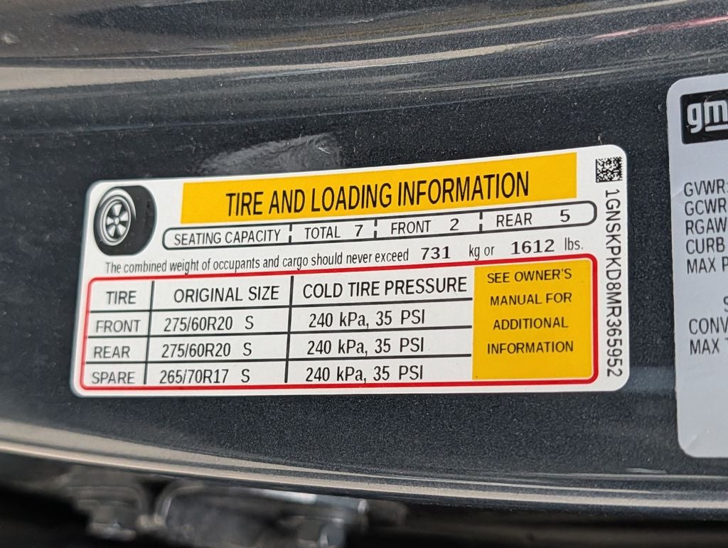 2021 Chevrolet Tahoe Z71