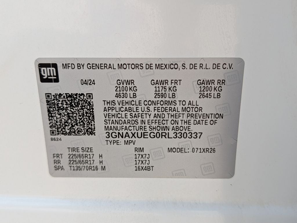 2024 Chevrolet Equinox LT AWD