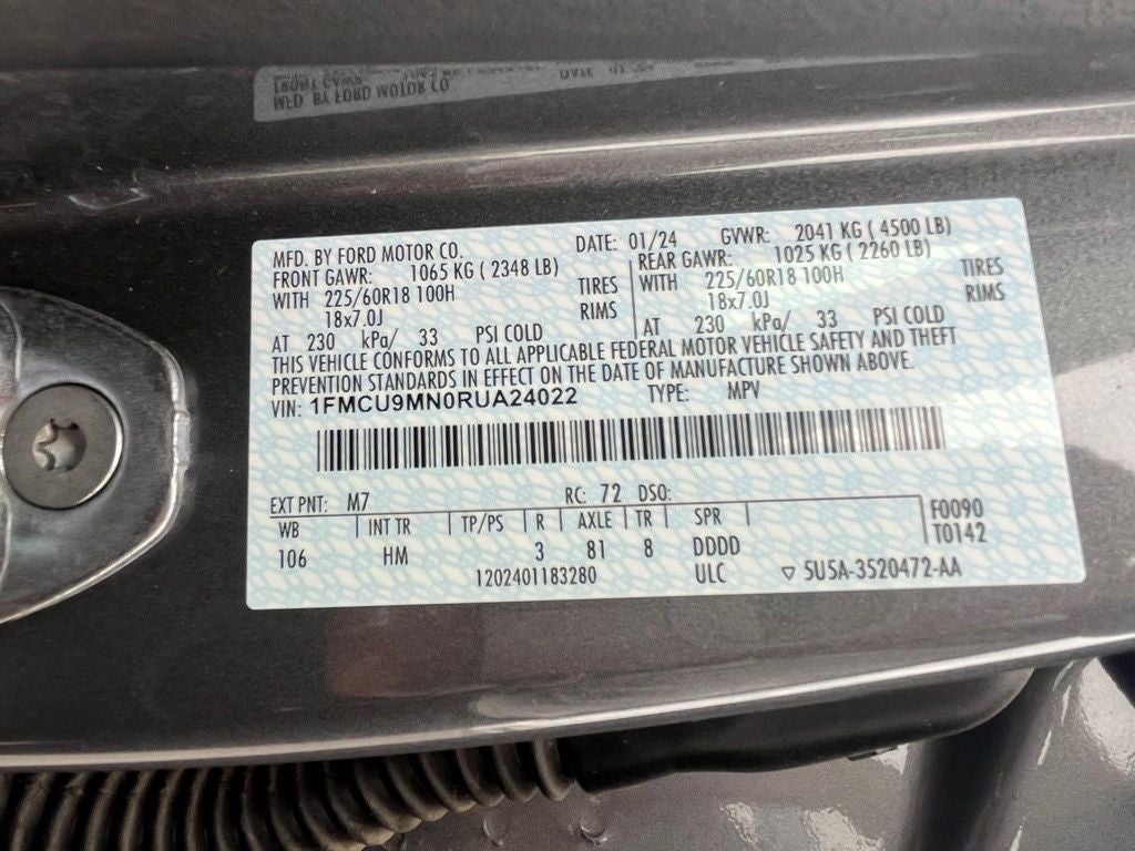 2024 Ford Escape ST-Line - Photo 46