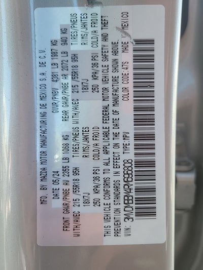 2024 Mazda Mazda CX-30 2.5 S Select Sport