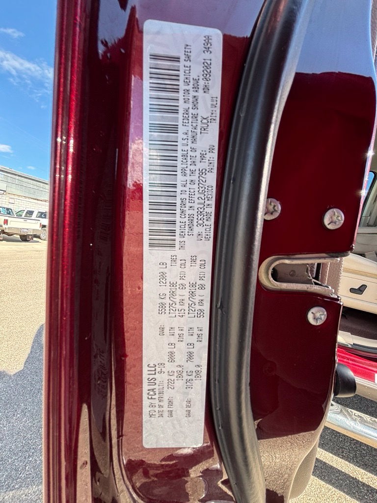 2018 RAM 3500 Laramie