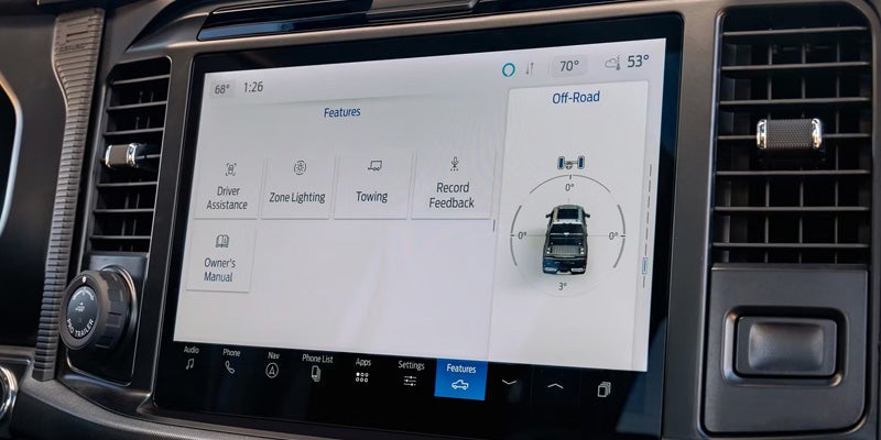 2026 Ford F-150 Screen