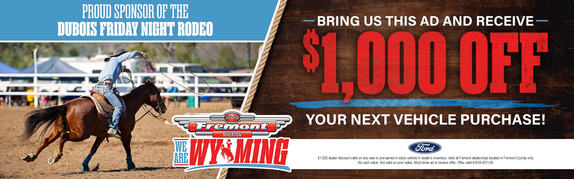 Dubois Friday Night Rodeo Deal