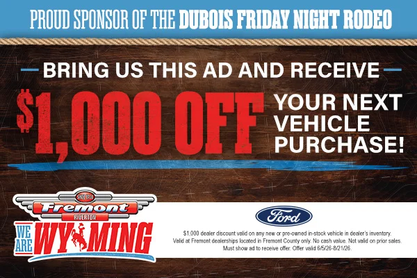 Dubois Friday Night Rodeo Deal
